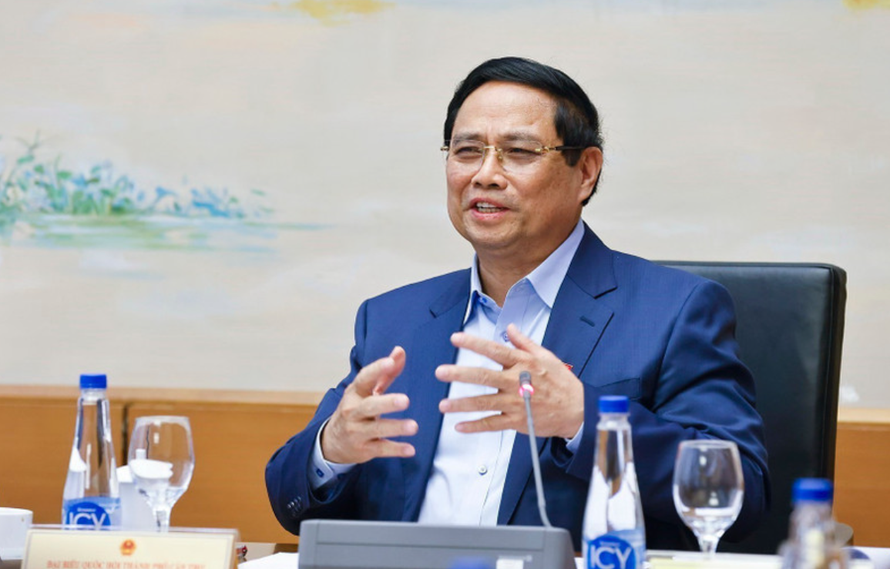 Thủ tướng Chính phủ Phạm Minh Chính phát biểu