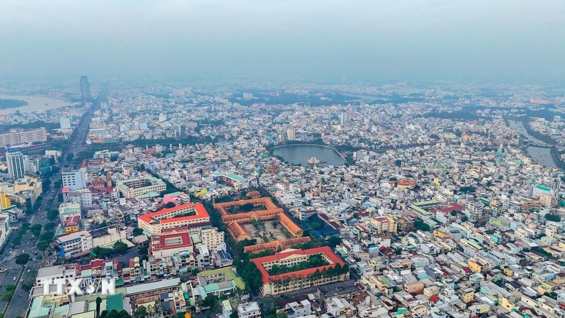 Quản lý tốt đất đai là quản lý được không gian phát triển của quốc gia. Ảnh: TTXVN.