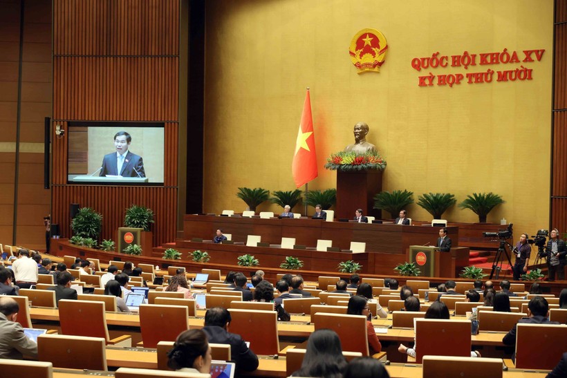 Quốc hội làm việc sáng nay, 1/12. 