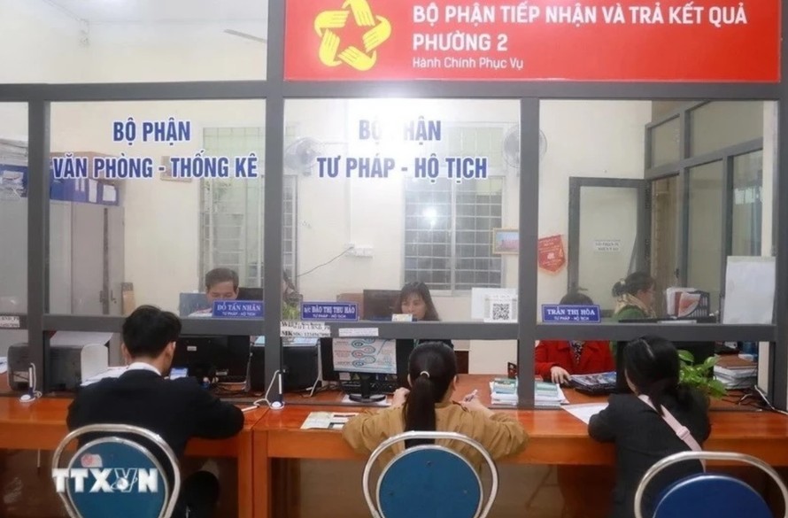 Bộ Nội vụ chịu trách nhiệm về nội dung tiếp thu, hoàn thiện dự án Luật Tổ chức chính quyền địa phương (sửa đổi). Ảnh: Xuân Triệu/TTXVN