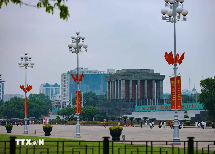 Lăng Chủ tịch Hồ Chí Minh. Ảnh: Thanh Tùng/TTXVN