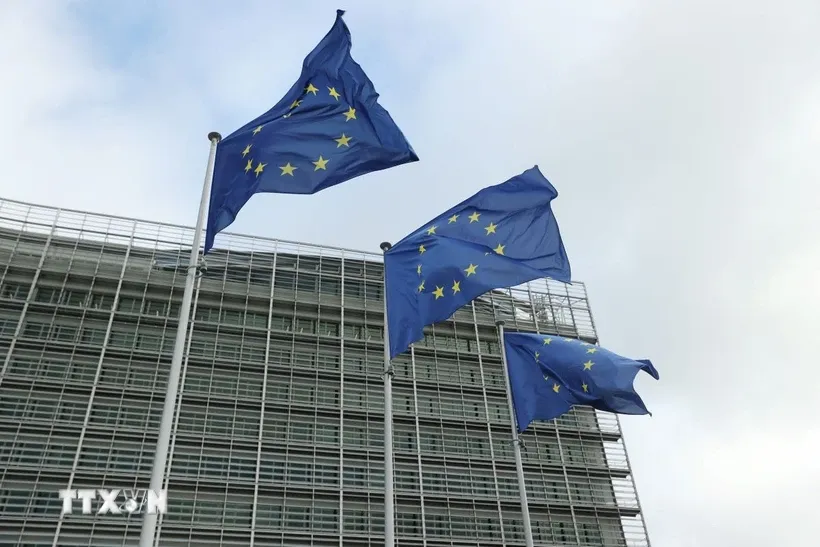 Trụ sở Ủy ban châu Âu tại Brussels, Bỉ. Ảnh: THX/TTXVN