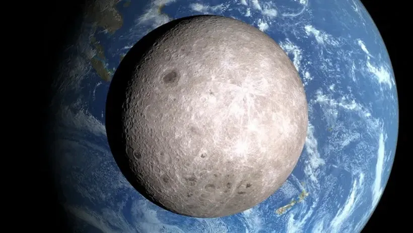 Mặt Trăng và Trái Đất. Nguồn: NASA