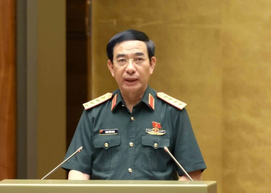 Đại tướng Phan Văn Giang, Bộ trưởng Bộ Quốc phòng. Ảnh: Phương Hoa