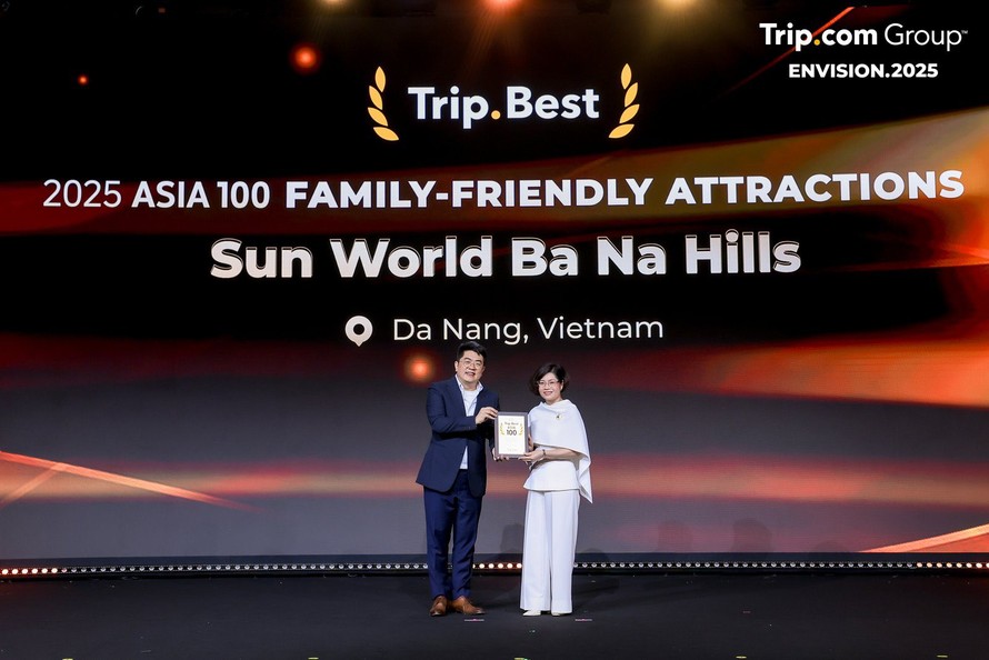 Sun World Ba Na Hills được vinh danh là điểm tham quan thân thiện với khách gia đình.