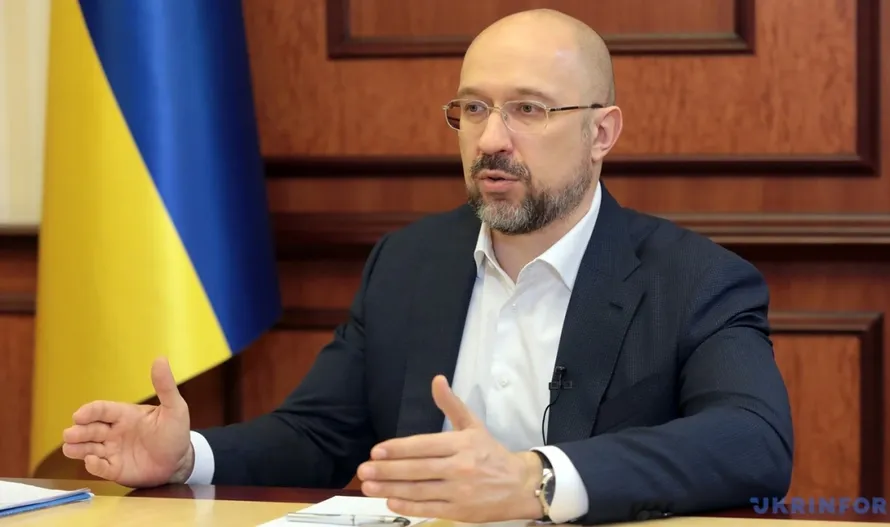 Thủ tướng Ukraine Denys Shmyhal.