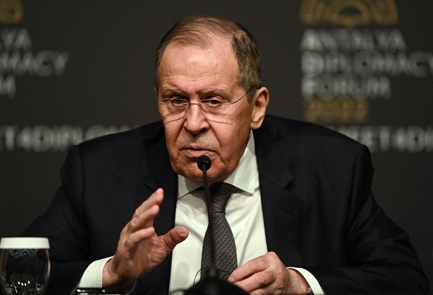 Ngoại trưởng Nga Sergey Lavrov. Ảnh: Getty Images