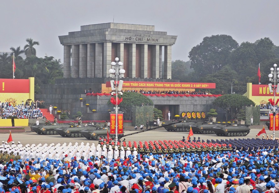 Lễ kỷ niệm 80 năm Quốc khánh tại Quảng trường Ba Đình ngày 2/9/2025.