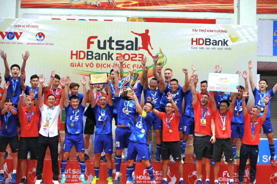 Thay đổi “lịch sử” giải Futsal VĐQG, Giải Futsal HDBank 2023 khép lại thành công rực rỡ