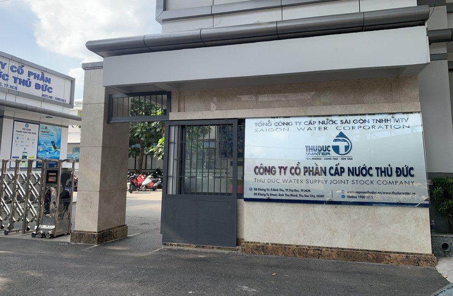 Công ty Cổ phần Cấp nước Thủ Đức.