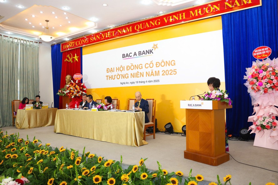 ĐHĐCĐ Bac A Bank: Tăng vốn lên 12.350 tỷ đồng, mục tiêu lợi nhuận 1.300 tỷ đồng