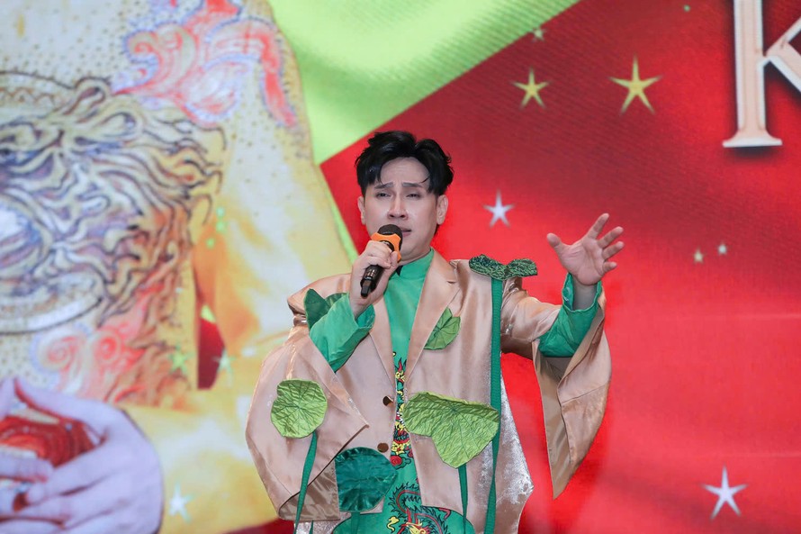 Nguyen vu: Ca sĩ Nguyên Vũ rất tâm huyết với dự án âm nhạc “Việt Nam - Kỷ nguyên vươn mình” - Ảnh: NVCC