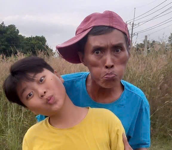 Nghệ sĩ Bắc Hải và con trai Bắc Hiển