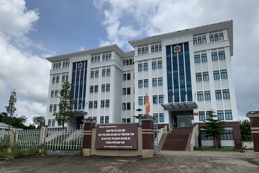 Trụ sở Chi cục Thi hành án Dân sự TP.Kon Tum (cũ).