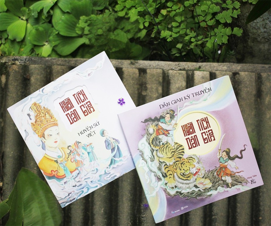 Bộ sách “Huyền tích dân gian” gồm hai tập “Huyền sử Việt” và “Dân gian kỳ truyện”
