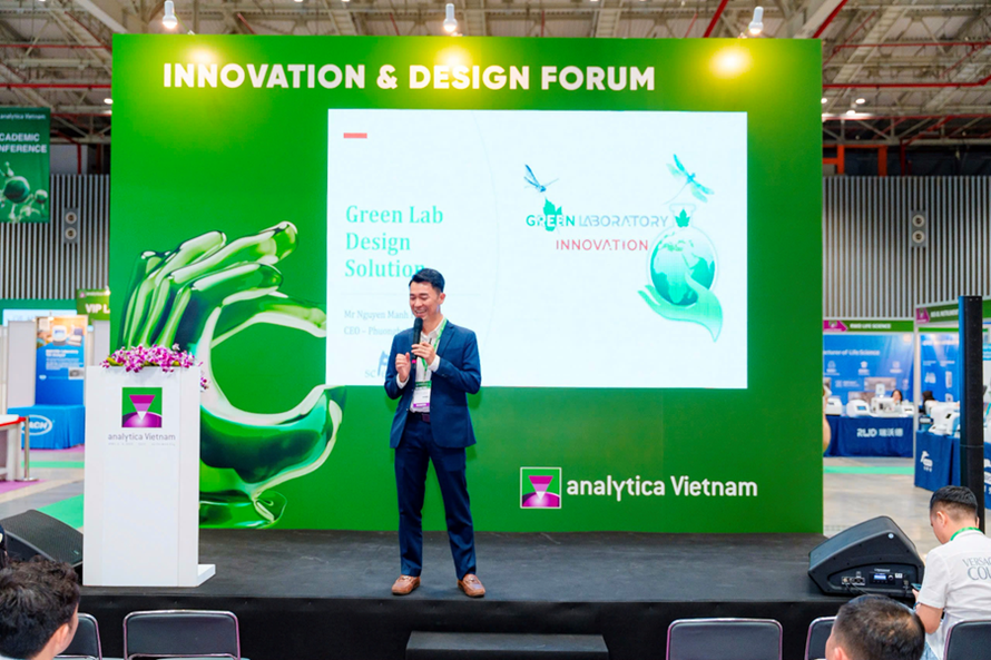 Doanh nhân Nguyễn Mạnh Hiến làm Diễn giả hội thảo Analytica 2025 về phòng thí nghiệm xanh