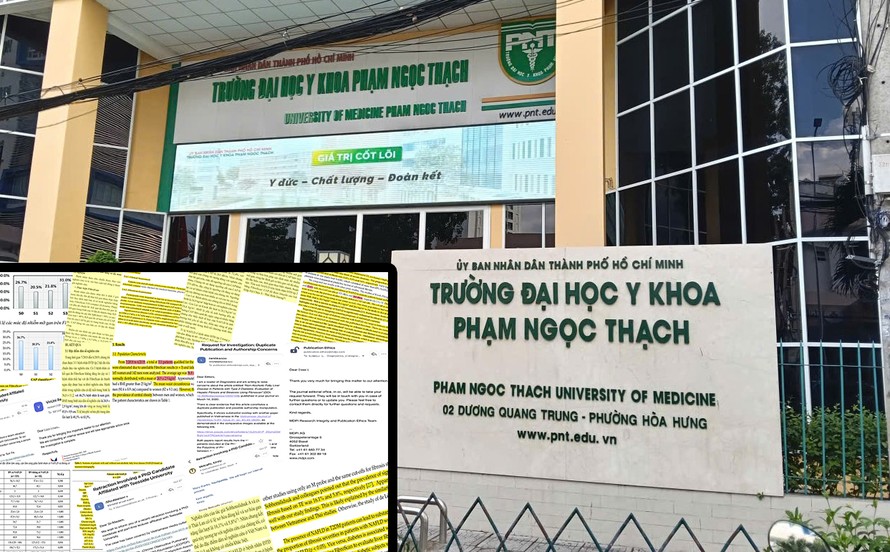 Trường Đại học Y khoa Phạm Ngọc Thạch và những bài viết nghi bị gian lận.