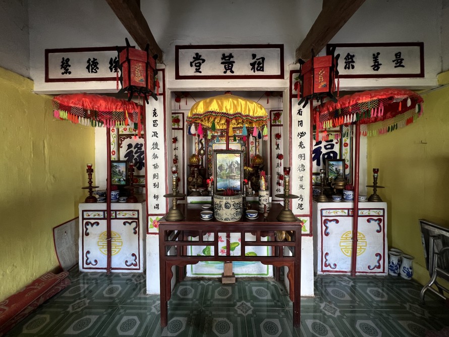 Nhà thờ Huỳnh Văn Túy tại thôn Tăng Long, xã Tịnh Khê (Tịnh Long cũ), Quảng Ngãi. Ảnh: Huỳnh Công Duẩn