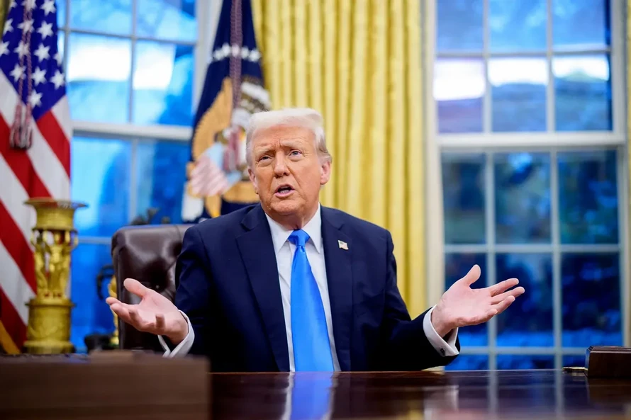 Tổng thống Mỹ Donald Trump.