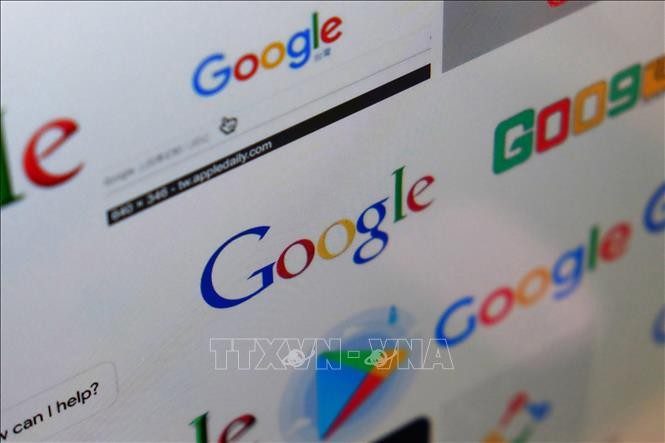 Biểu tượng của Google. Ảnh: AFP/TTXVN 