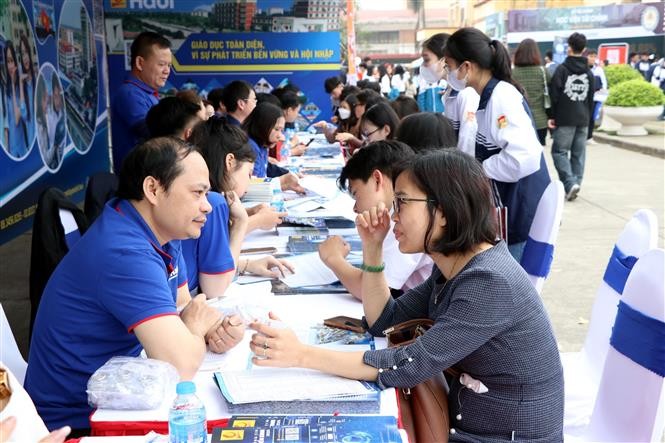 Thí sinh cần đặc biệt lưu ý những thông tin mới trong thi tuyển 2025. Ảnh: TTXVN