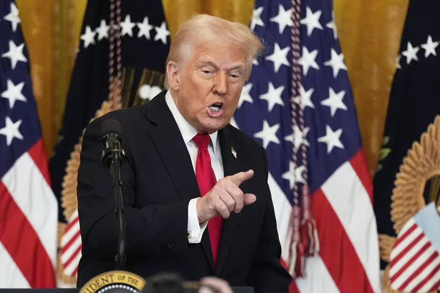 Tổng thống Mỹ Donald Trump.