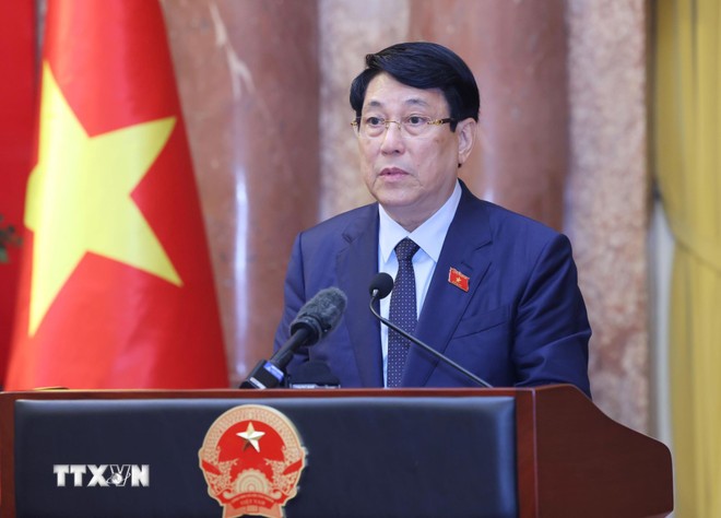 Chủ tịch nước Cộng hòa xã hội chủ nghĩa Việt Nam Lương Cường. Ảnh: TTXVN.