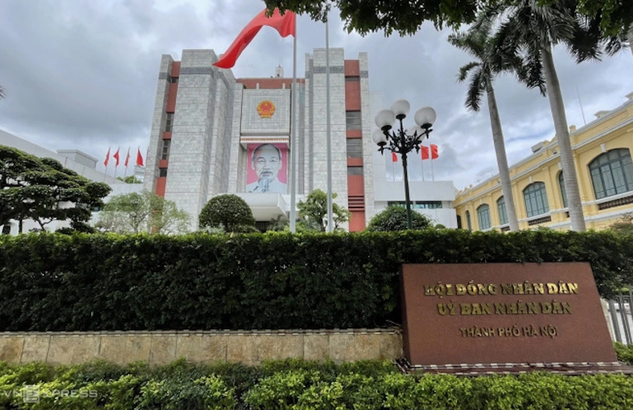 Trụ sở HĐND TP Hà Nội.