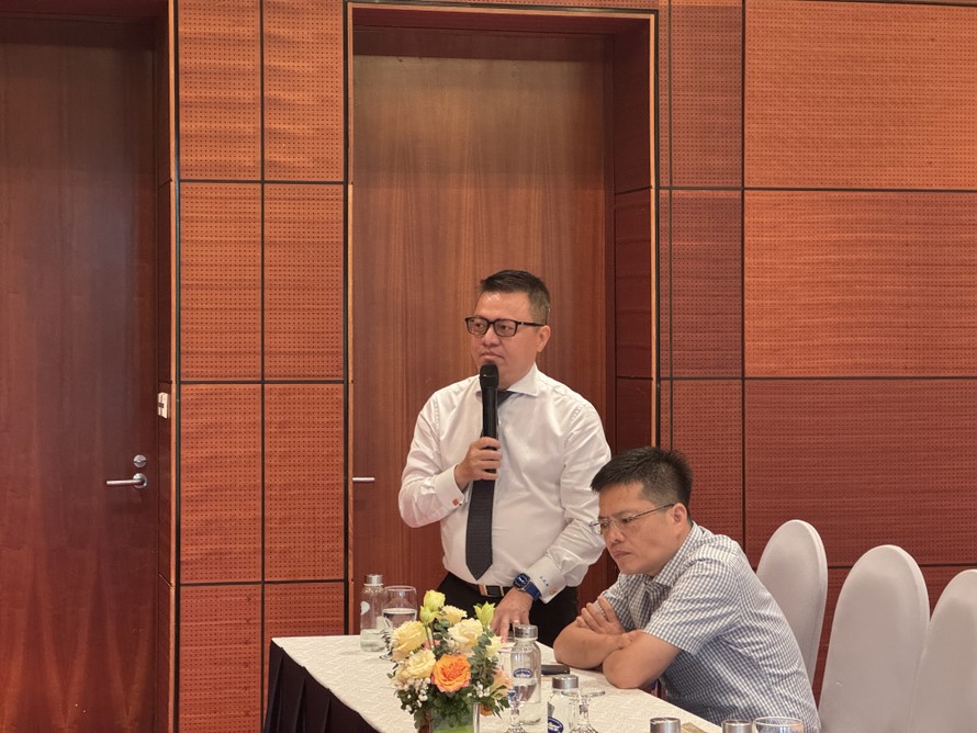 Đồng chí Lê Quốc Minh, Uỷ viên Trung ương Đảng, Tổng Biên tập báo Nhân Dân, Phó Trưởng Ban Tuyên giáo và Dân vận Trung ương, Chủ tịch Hội Nhà báo Việt Nam.