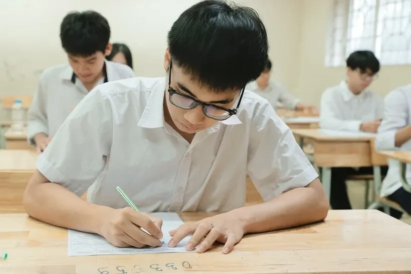 Thí sinh dự thi Tốt nghiệp Trung học phổ thông.
