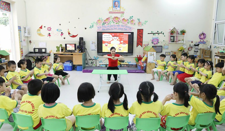 Phổ cập giáo dục mầm non cho trẻ em từ 3 đến 5 tuổi