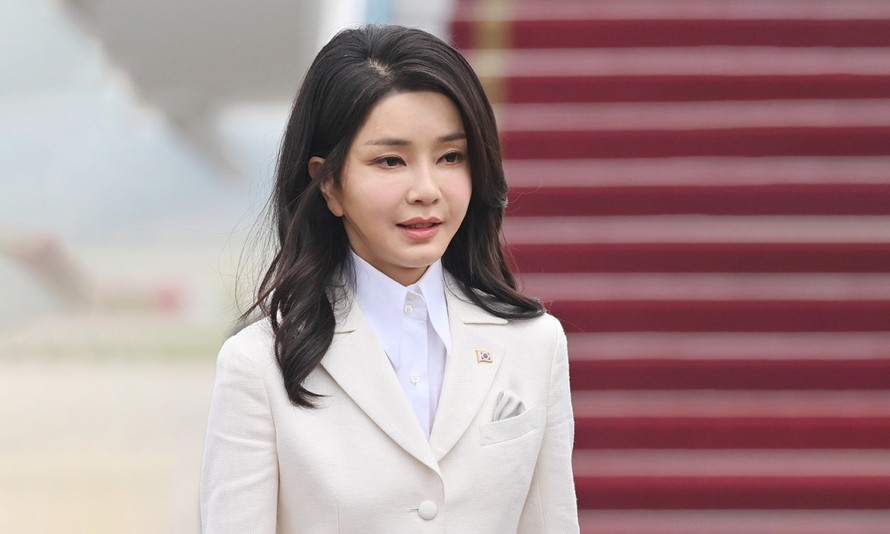 Cựu Đệ nhất phu nhân Hàn Quốc Kim Keon Hee.