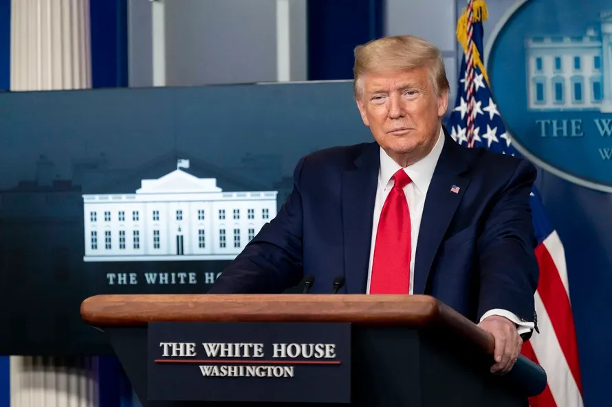 Tổng thống Mỹ Donald Trump.