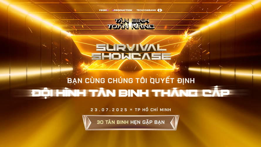 Tân Binh hội tụ tại Survival Showcase hứa hẹn bùng nổ với những màn trình diễn ấn tượng.