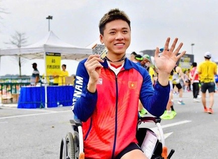 Vận động viên Phạm Tuấn Hưng.