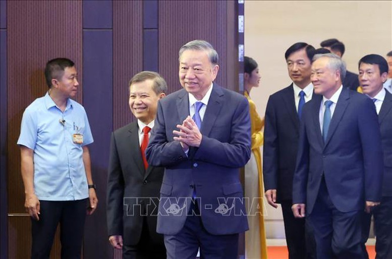 Tổng Bí thư Tô Lâm: Ngành Tòa án phải không ngừng phấn đấu để mọi phán quyết đều “thấu tình, đạt lý"