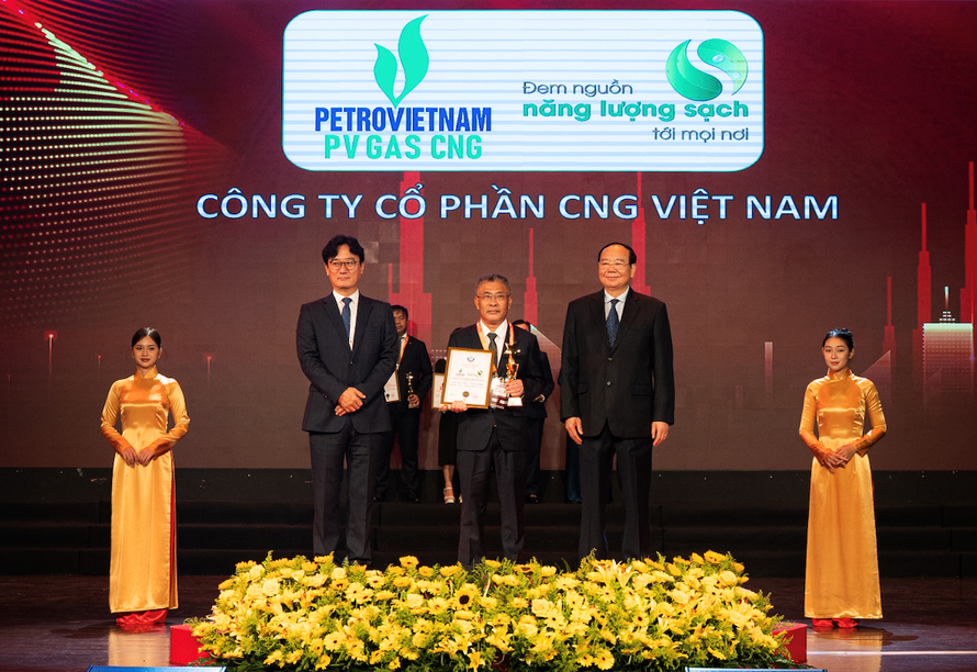 PV GAS CNG nhận giải “Thương hiệu – Nhãn hiệu được yêu thích nhất 2025”.