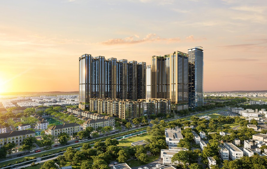 Sunshine Legend City quy mô gần 50ha, tọa lạc ngay sát cao tốc Hà Nội - Hải Phòng, cách Hoàn Kiếm chưa đầy 20 phút di chuyển, hưởng trọn lợi thế từ cầu Ngọc Hồi đã khởi công.