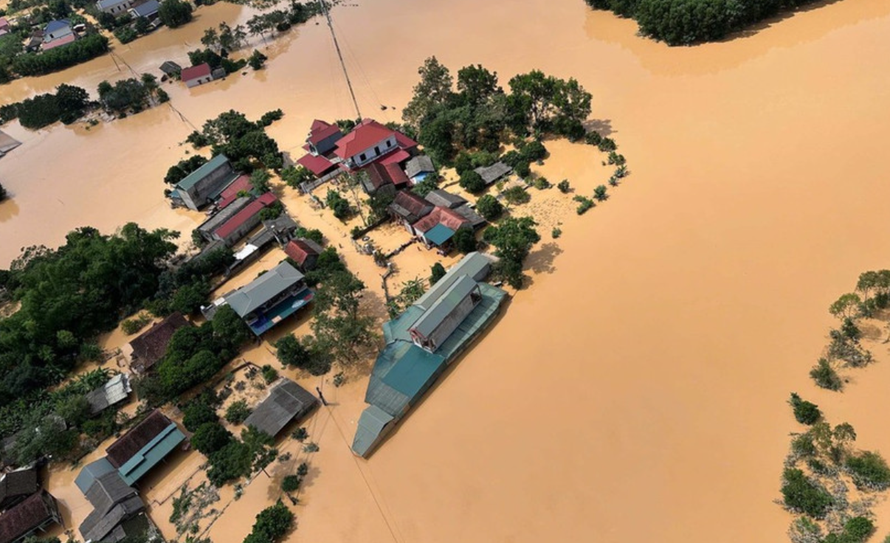 Do mực nước lũ dâng cao, nhiều xã, phường của các tỉnh Thái Nguyên, Bắc Ninh, Cao Bằng, Lạng Sơn sẽ tiếp tục ngập lụt trong những ngày tới.