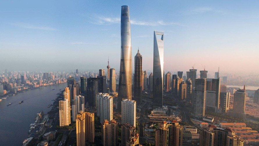 Shanghai Tower - một trong những thiết kế biểu tượng của Gensler.