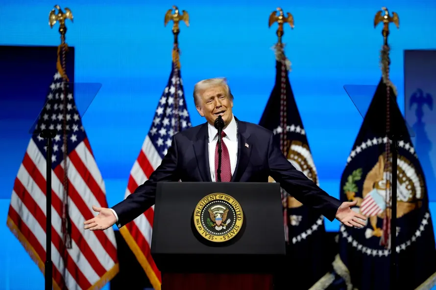 Tổng thống Mỹ Donald Trump.