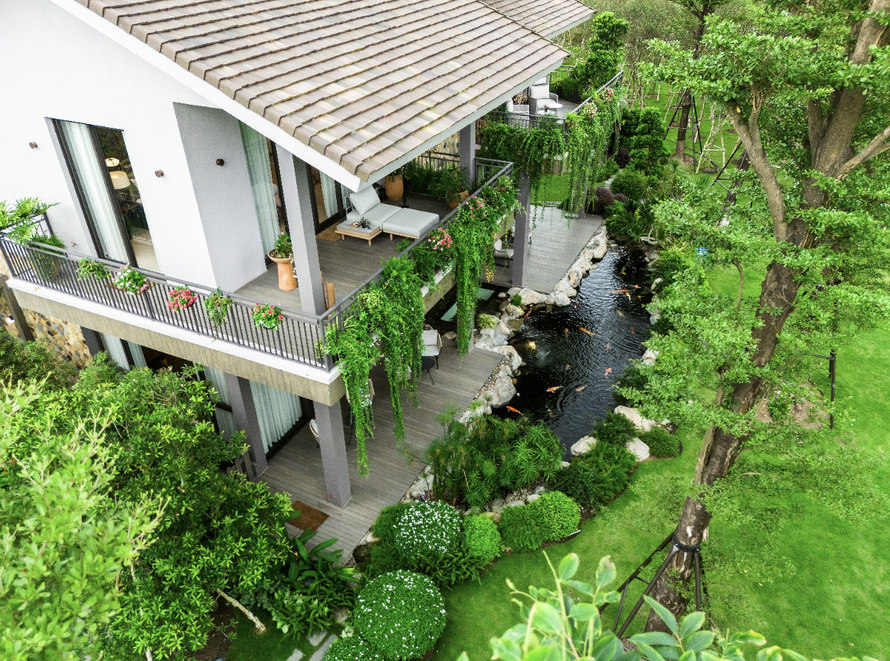 Biệt thự mẫu Retreat Forest đã đón cư dân tương lai tới tham quan, trải nghiệm.