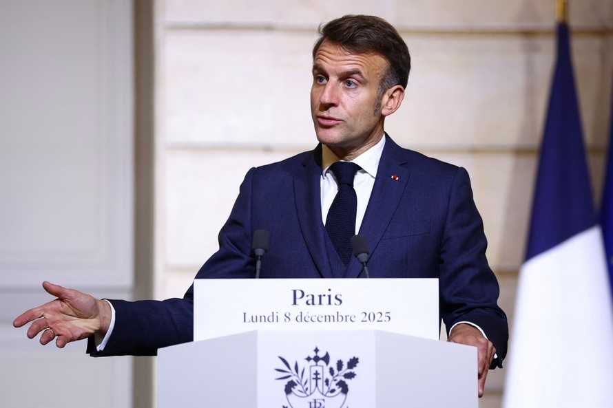 Tổng thống Pháp Emmanuel Macron.