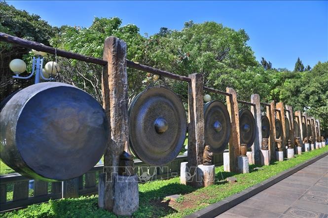 Di sản văn hóa cồng chiêng của Gia Lai. Ảnh: Thành Đạt/TTXVN.
