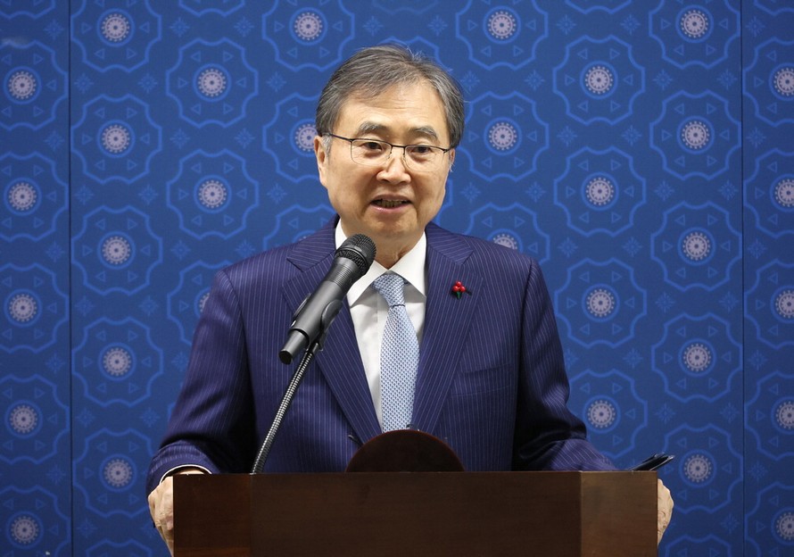 Ngoại trưởng Hàn Quốc Cho Hyun. 