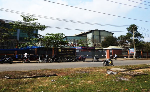 Nhà máy thép DANA Ý trên địa bàn xã Hòa Liên, huyện Hòa Vang. Ảnh: Thanh Tùng.