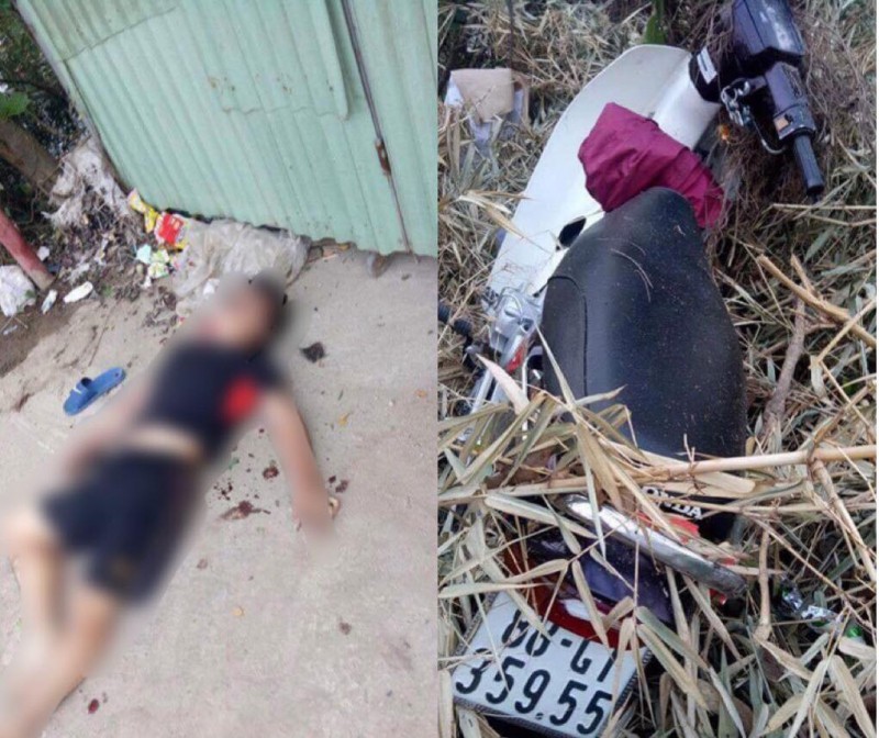 Hiện trường vụ việc.