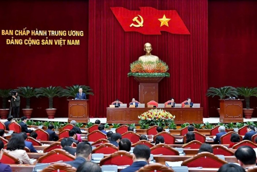Tổng Bí thư Tô Lâm phát biểu tại Hội nghị Ban Chấp hành Trung ương Đảng khóa XIII