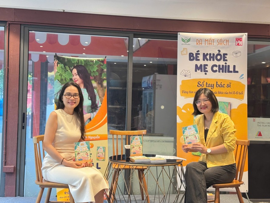 Ra mắt sách "BÉ KHỎE, MẸ CHILL" – Cẩm nang sức khỏe thực tiễn cho trẻ từ 0-6 tuổi