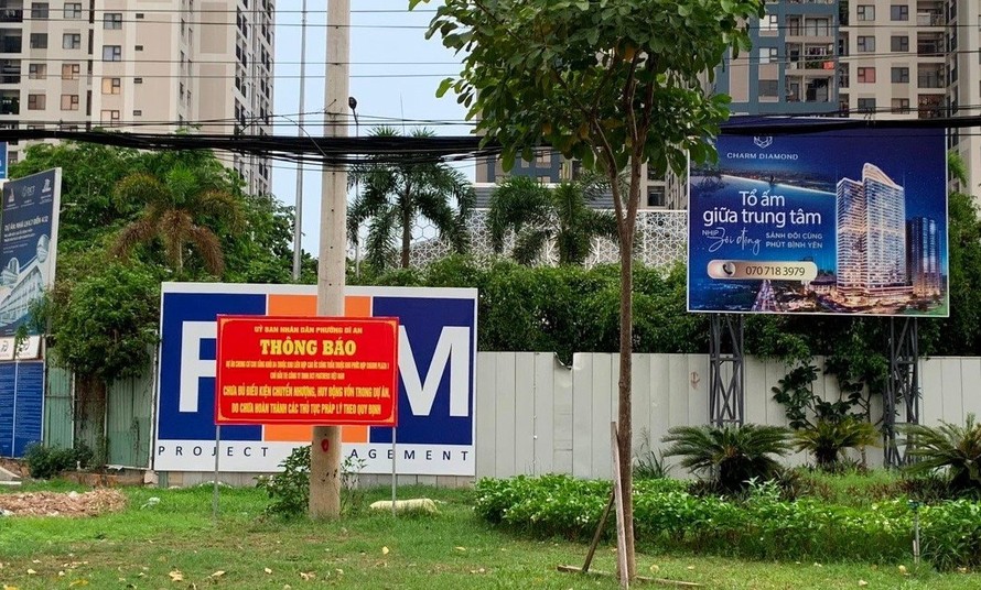 Dự án Charm Diamond thuộc đơn vị thành viên Charm Group chưa đủ điều kiện chuyển nhượng, huy động vốn